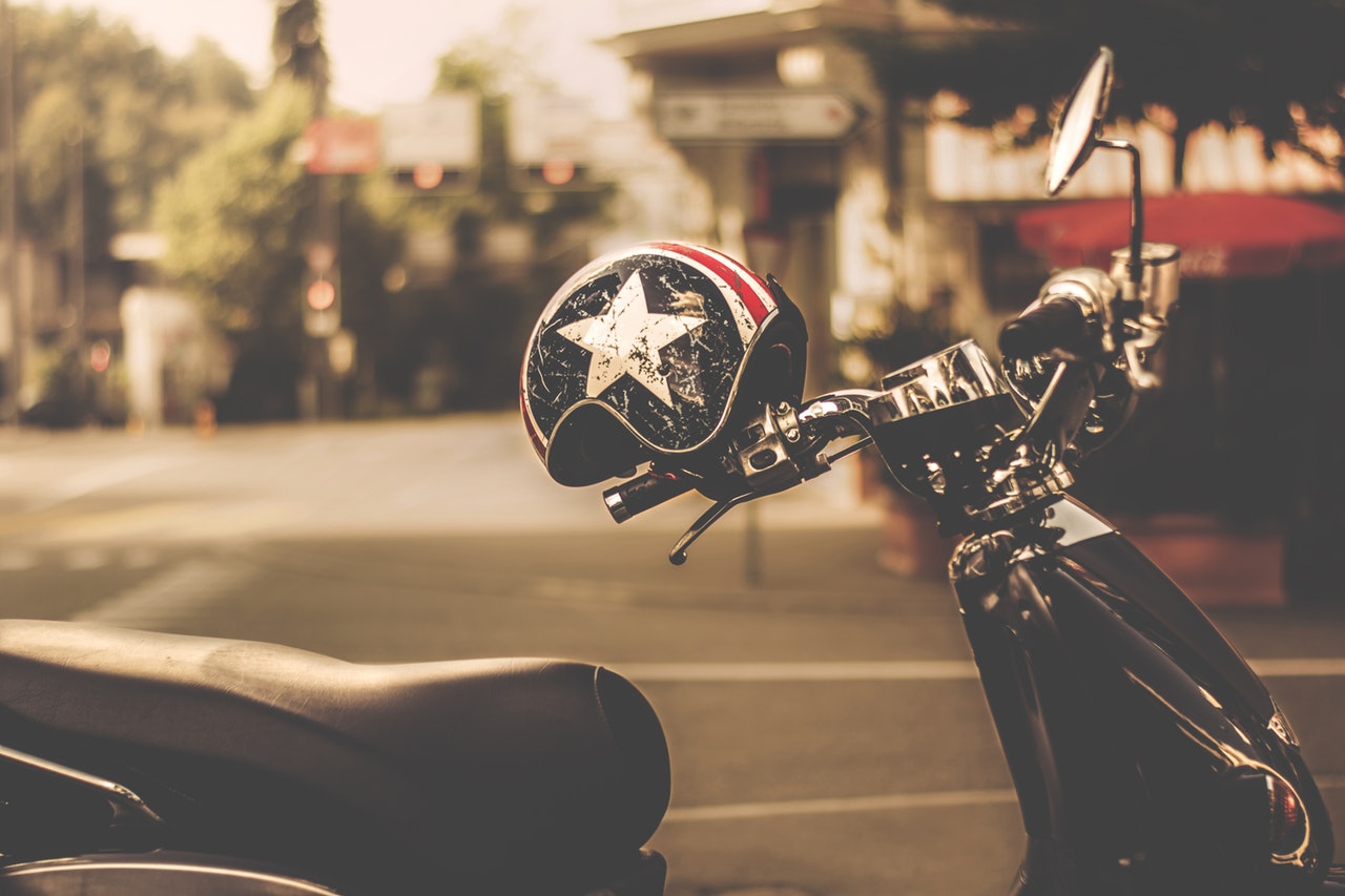 4 populære motorcykelhjelme