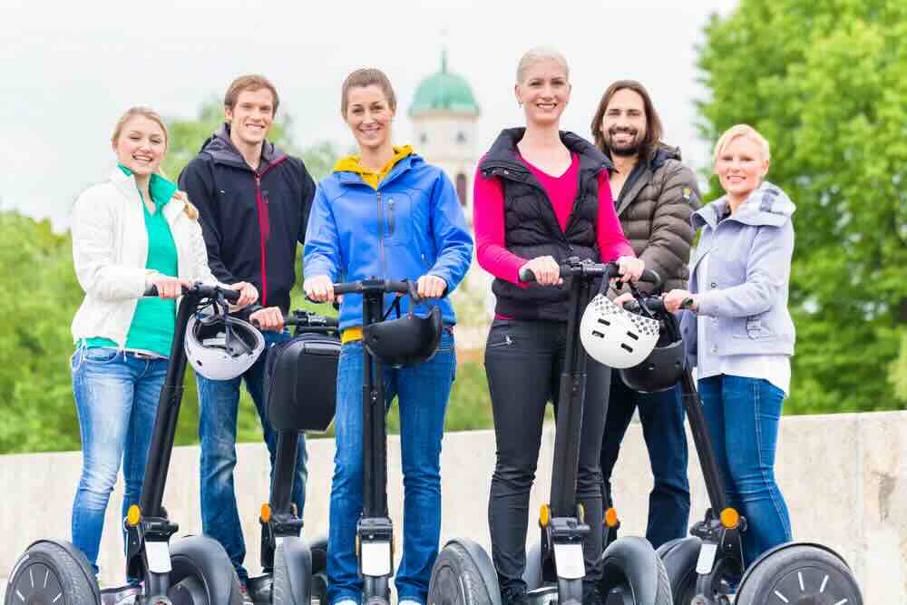 Sådan lærer du at køre på en Segway