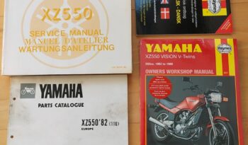 Yamaha XZ 550 1982 full